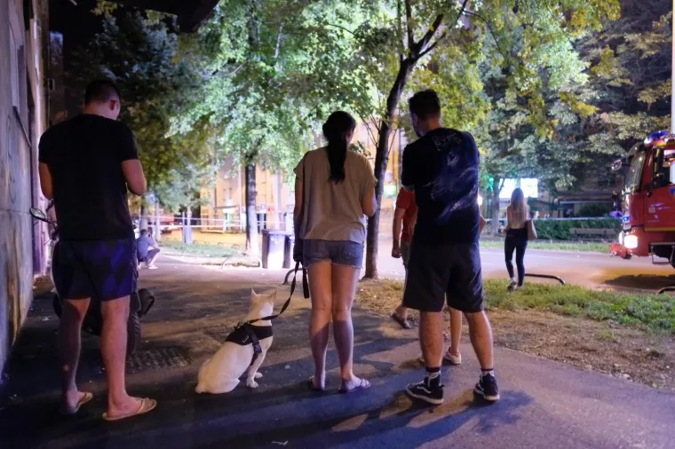 Uru&scaron;avanje fasade u zagrebačkoj Kranjčevićevoj ulici