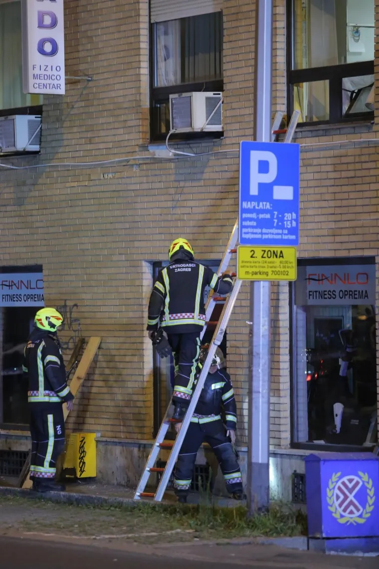 Uru&scaron;avanje fasade u zagrebačkoj Kranjčevićevoj ulici