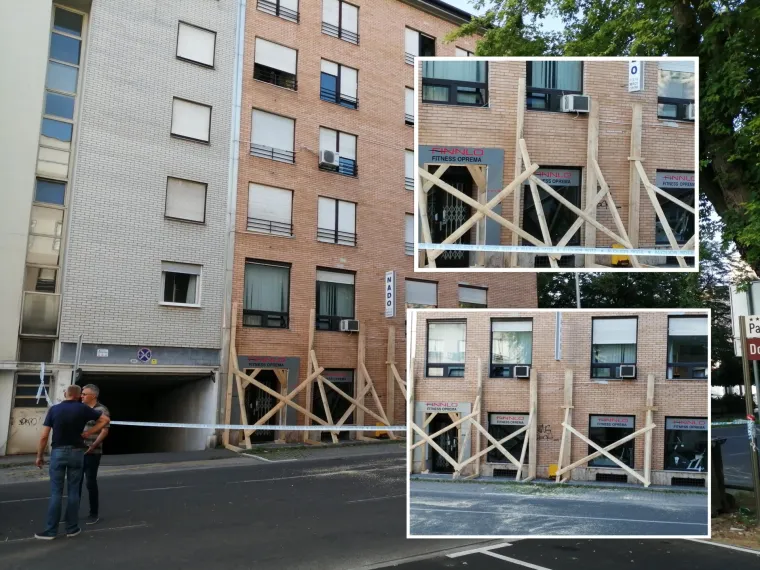 Ovo je zgrada na Tre&scaron;njevci za koju se procijenilo da joj prijeti uru&scaron;avanje!