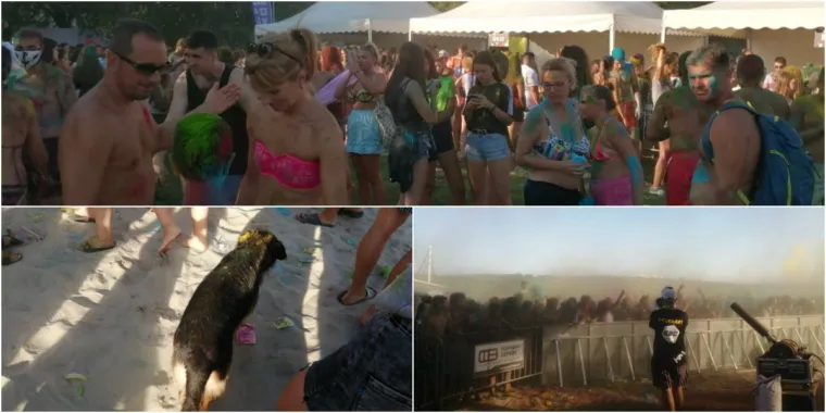 &Scaron;arenilo boja u Novom Sadu: Pogledajte kako je nekoliko stotina mladih obilježilo svoj dan