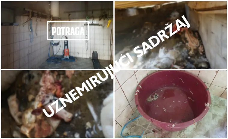Uznemirujući sadržaj! Ilegalna klaonica kod Knina: Raspadnuti le&scaron;evi, smrad i prljav&scaron;tina
