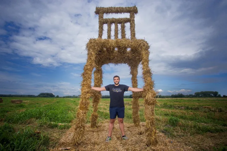 Slavonska žitna polja postala umjetnička galerija! Ovako ne&scaron;to ne viđa se često