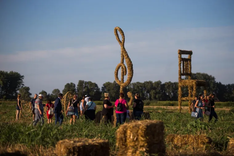 Slavonska žitna polja postala umjetnička galerija! Ovako ne&scaron;to ne viđa se često
