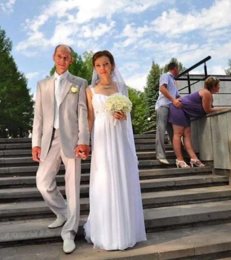 Photobomb = užas, photobomb na slici vjenčanja = kriminal: 25 ˝savr&scaron;enih˝ slika s vjenčanja