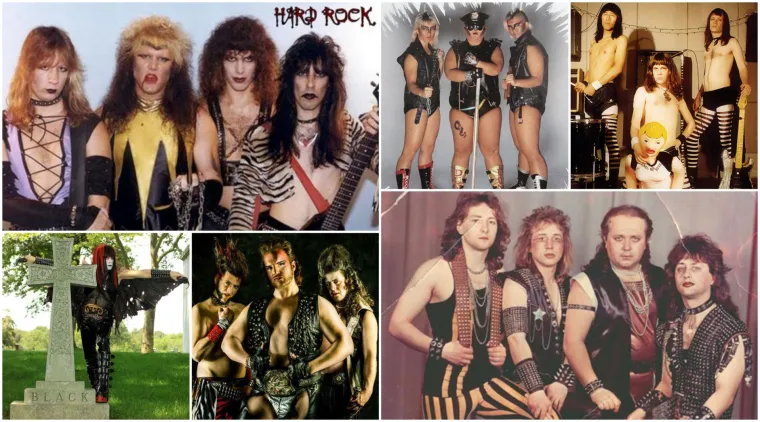 Osamdesete su za sve nas bile vrijeme kreative pa očito i metal bendovima: 25 slika čistog užasa
