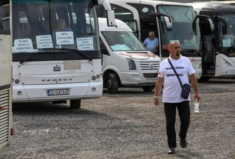 Stali autobusi, vozači upozorili: 'Imamo 3800 kuna plaću i sad se svi čude &scaron;to idemo van'
