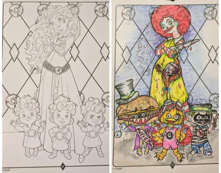 SAMO BOLESNIK MOŽE OVO NAPRAVITI BOJANKAMA: Snjeguljica, Spužva Bob i svi junaci koje ste voljeli u izdanju u kakvom ih ne želite vidjeti