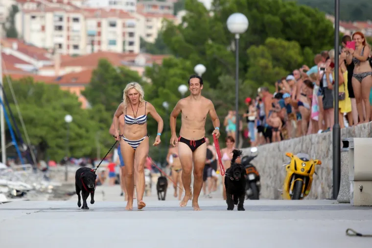 '&Scaron;apasti&rsquo; sportski izazov u Crikvenici: Plivačko natjecanje četveronožaca i njihovih dvonožaca