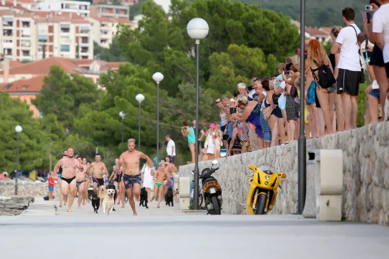 '&Scaron;apasti&rsquo; sportski izazov u Crikvenici: Plivačko natjecanje četveronožaca i njihovih dvonožaca