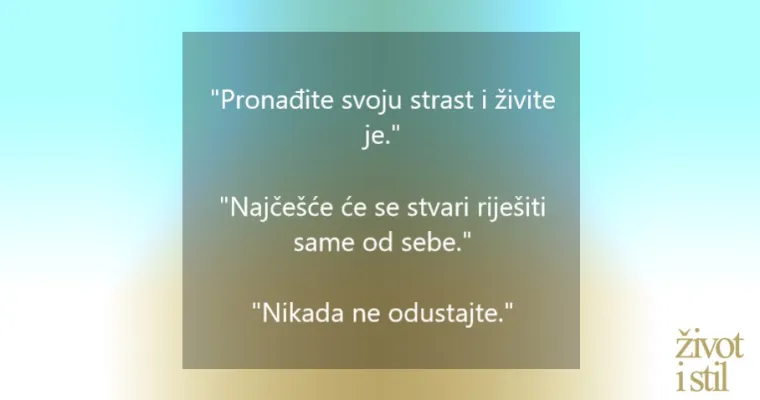 30 fantastičnih savjeta 100-godi&scaron;njaka za dug i sretan život