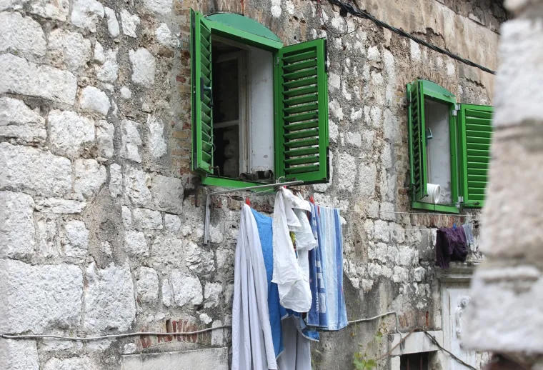 Šibenčani ne žele zabranu sušenja rublja na pročeljima