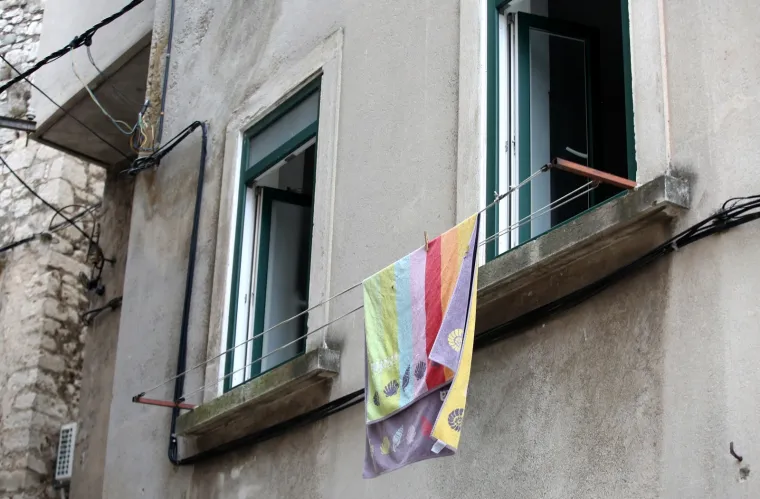 Šibenčani ne žele zabranu sušenja rublja na pročeljima