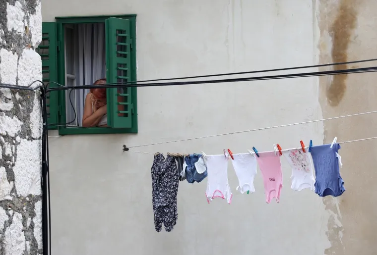 Šibenčani ne žele zabranu sušenja rublja na pročeljima