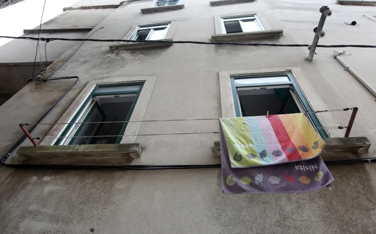 Šibenčani ne žele zabranu sušenja rublja na pročeljima