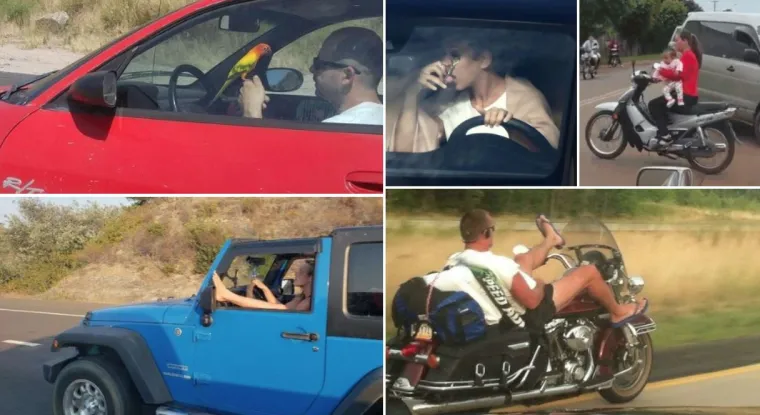 Piju, jedu, telefoniraju: Tko je ovim ljudima dao vozačku dozvolu?