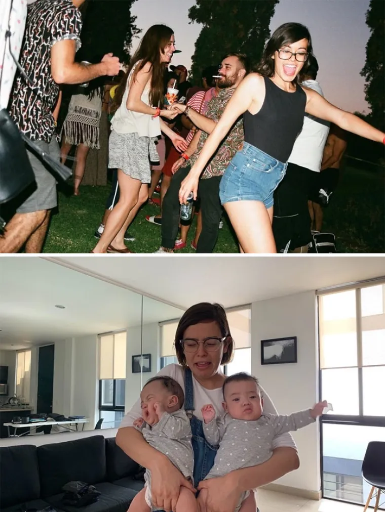 Koliko se život promijeni nakon &scaron;to ima&scaron; djecu? Ako je suditi po ovim fotografijama; previ&scaron;e