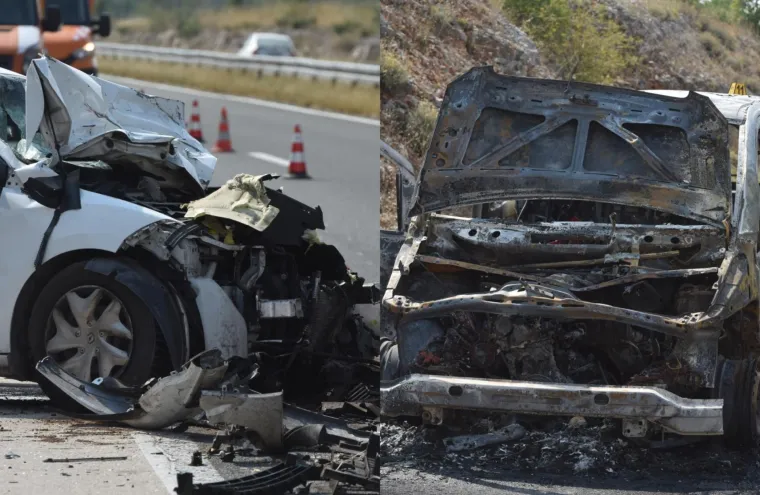 I&scaron;li na intervenciju zbog požara kombija: Na djelatnika HAC-a naletjelo vozilo, prevezen u bolnicu