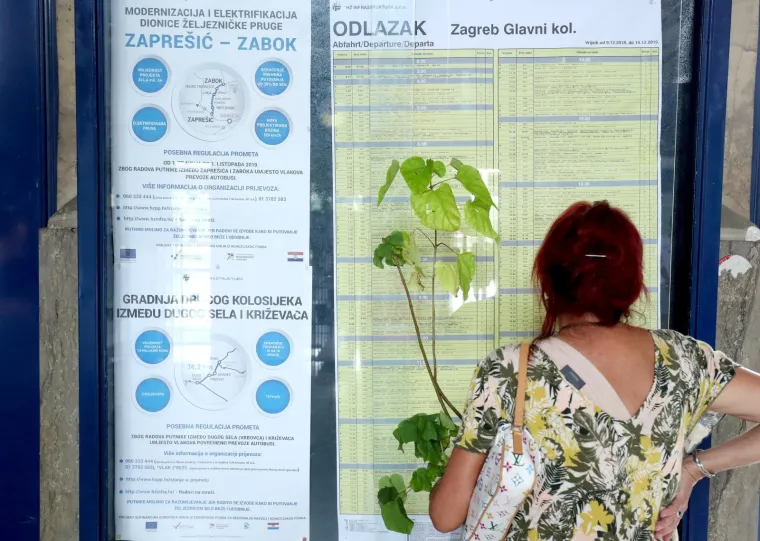 Na Na zagrebačkom Glavnom kolodvoru organizirana akcija 'Plant for future'