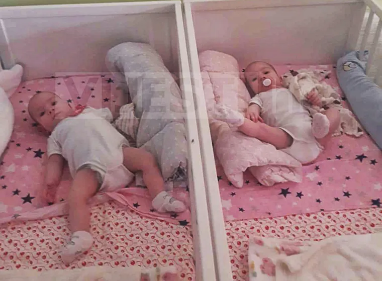 Prizor od kojeg zastaje dah: Valentina i Kristina prvi puta zaspale u svojim krevetićima