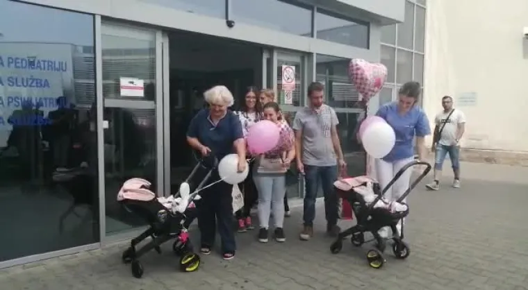 Prizor od kojeg zastaje dah: Valentina i Kristina prvi puta zaspale u svojim krevetićima