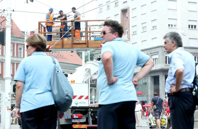 Zbog kvara tramvaja na Trgu bana Jelačića nastale gužve u centru Zagreba