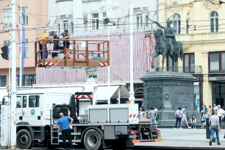 Zbog kvara tramvaja na Trgu bana Jelačića nastale gužve u centru Zagreba