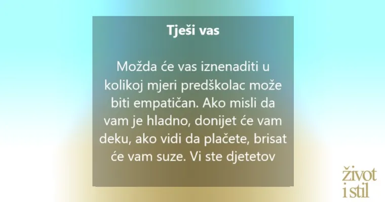 Kako djeca pokazuju ljubav: 7 znakova da vas va&scaron; pred&scaron;kolac voli