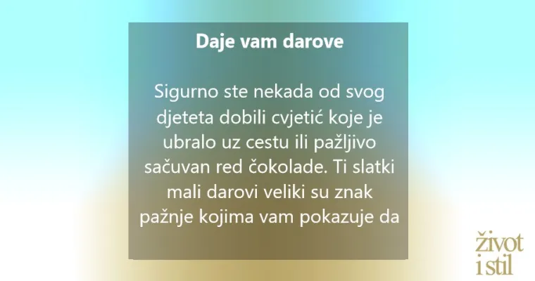 Kako djeca pokazuju ljubav: 7 znakova da vas va&scaron; pred&scaron;kolac voli