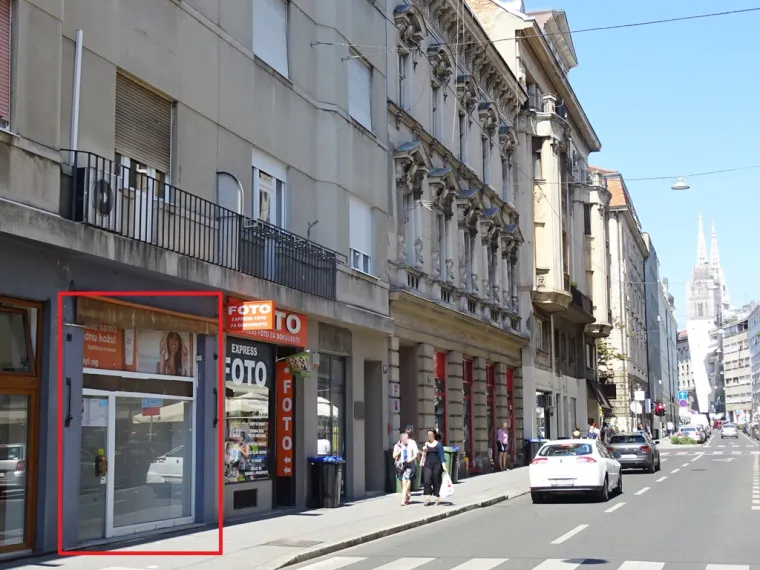 Petrinjska 28A, Zagreb, poslovni prostor od 38,23 kvadrata, početne mjesečne cijene 2391,29 kuna