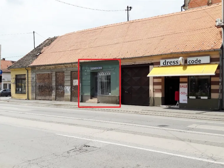 Županijska 20, Osijek, poslovni prostor od 28,74 kvadrata, početne mjesečne cijene 1424,35 kuna