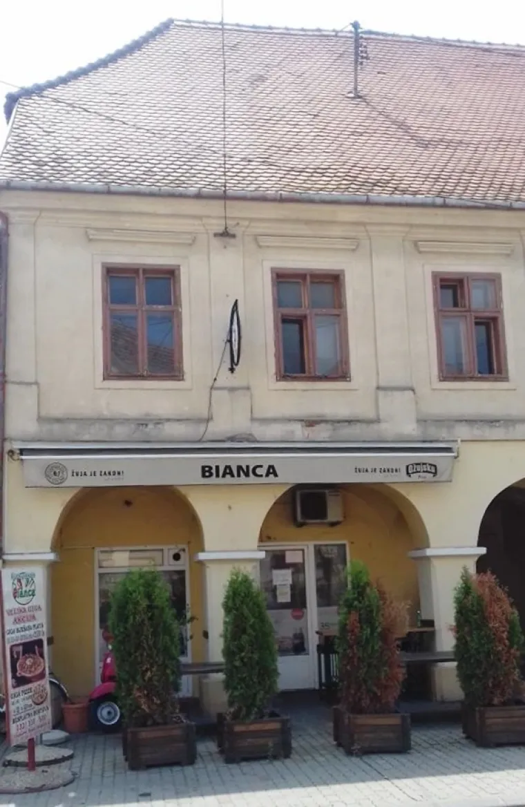 Ulica bana Jelačića 2, Vinkovci, poslovni prostor od 36,00 kvadrata, početne mjesečne cijene 1215,00 kuna