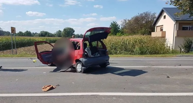 Te&scaron;ka nesreća u Međimurju: Sudarila se tri automobila, vi&scaron;e ljudi ozlijeđeno