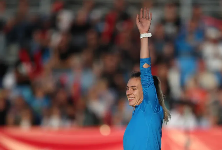 03.09.2019., SRC Mladost, Zagreb - IAAF World Challenge Zagreb 2019. - 69. memorijal Borisa Hanzekovica.  Sara Kolak Photo: Igor Kralj/PIXSELL