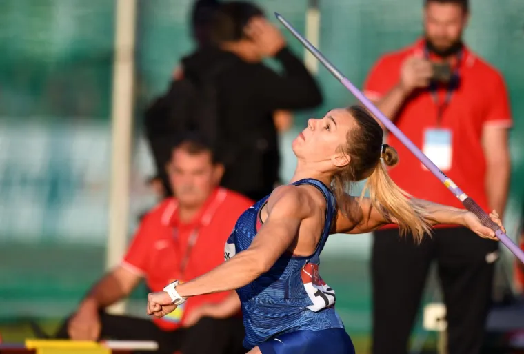03.09.2019., SRC Mladost, Zagreb - IAAF World Challenge Zagreb 2019. - 69. memorijal Borisa Hanzekovica. Sara Kolak  Photo: Josip Regovic/PIXSELL
