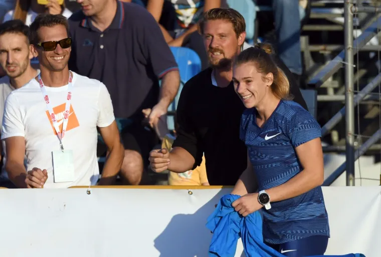 03.09.2019., SRC Mladost, Zagreb - IAAF World Challenge Zagreb 2019. - 69. memorijal Borisa Hanzekovica. Sara Kolak , Andreas Thorkildsen  Photo: Josip Regovic/PIXSELL