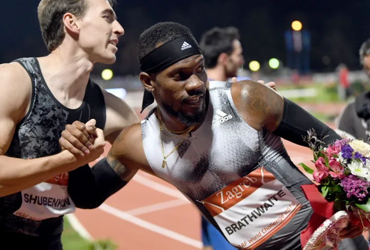 03.09.2019., SRC Mladost, Zagreb - IAAF World Challenge Zagreb 2019. - 69. memorijal Borisa Hanzekovica.  BRATHWAITE Shane, SHUBENKOV Sergey   Photo: Josip Regovic/PIXSELL