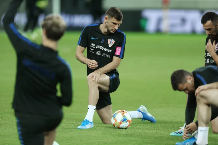 05.09.2019., stadion Anton Malatinsky, Trnava, Slovacka - Trening hrvatske nogometne reprezentacije uoci kvalifikacijske utakmice 4. kola skupine E za Europsko prvenstvo protiv Slovacke. Photo: Davor Javorovic/PIXSELL