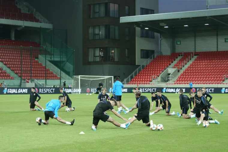 05.09.2019., stadion Anton Malatinsky, Trnava, Slovacka - Trening hrvatske nogometne reprezentacije uoci kvalifikacijske utakmice 4. kola skupine E za Europsko prvenstvo protiv Slovacke. Photo: Davor Javorovic/PIXSELL