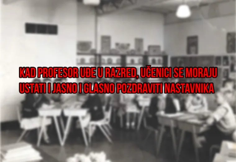 Vremena se mijenjaju: Ovo su stara &scaron;kolska pravila i svi su ih se učenici morali pridržavati