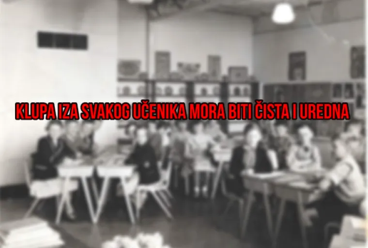Vremena se mijenjaju: Ovo su stara &scaron;kolska pravila i svi su ih se učenici morali pridržavati