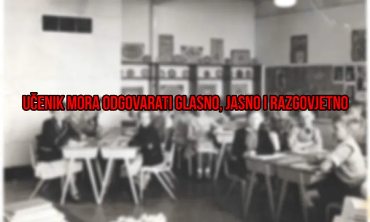 Vremena se mijenjaju: Ovo su stara &scaron;kolska pravila i svi su ih se učenici morali pridržavati