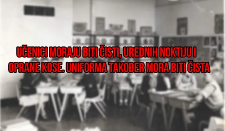 Vremena se mijenjaju: Ovo su stara &scaron;kolska pravila i svi su ih se učenici morali pridržavati