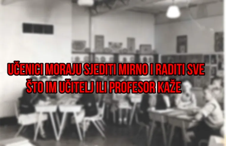 Vremena se mijenjaju: Ovo su stara &scaron;kolska pravila i svi su ih se učenici morali pridržavati