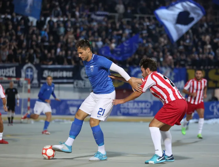 07.09.2019., SRC Salata, Zagreb - Prijateljska futsal utakmica izmedju MNK Futsal Dinamo i Milano Calcio A5. Photo: Marko Prpic/PIXSELL