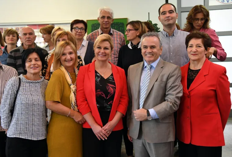 Predsjednicu preplavile emocije: 'Jako sam ponosna na svoju kćer, a sin neće otići iz Hrvatske'