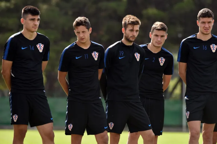 Stadion Šubićevac, Šibenik - Trening U-21 hrvatske nogometne reprezentacije uoči ogleda sa Škotskom. Photo: Hrvoje Jelavic/PIXSELL