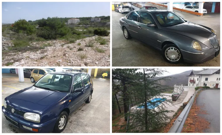 U nastavku pogledajte dio automobila i nekretnina stavljenih na državnu rasprodaju.