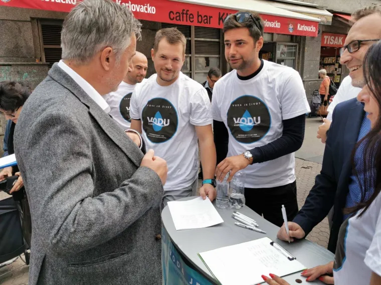 Miroslav &Scaron;koro podržao akciju Mosta: 'Voda je jedno od na&scaron;ih najvrednijih resursa'