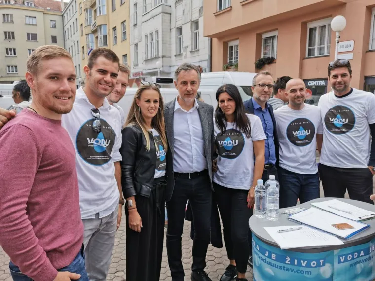 Miroslav &Scaron;koro podržao akciju Mosta: 'Voda je jedno od na&scaron;ih najvrednijih resursa'