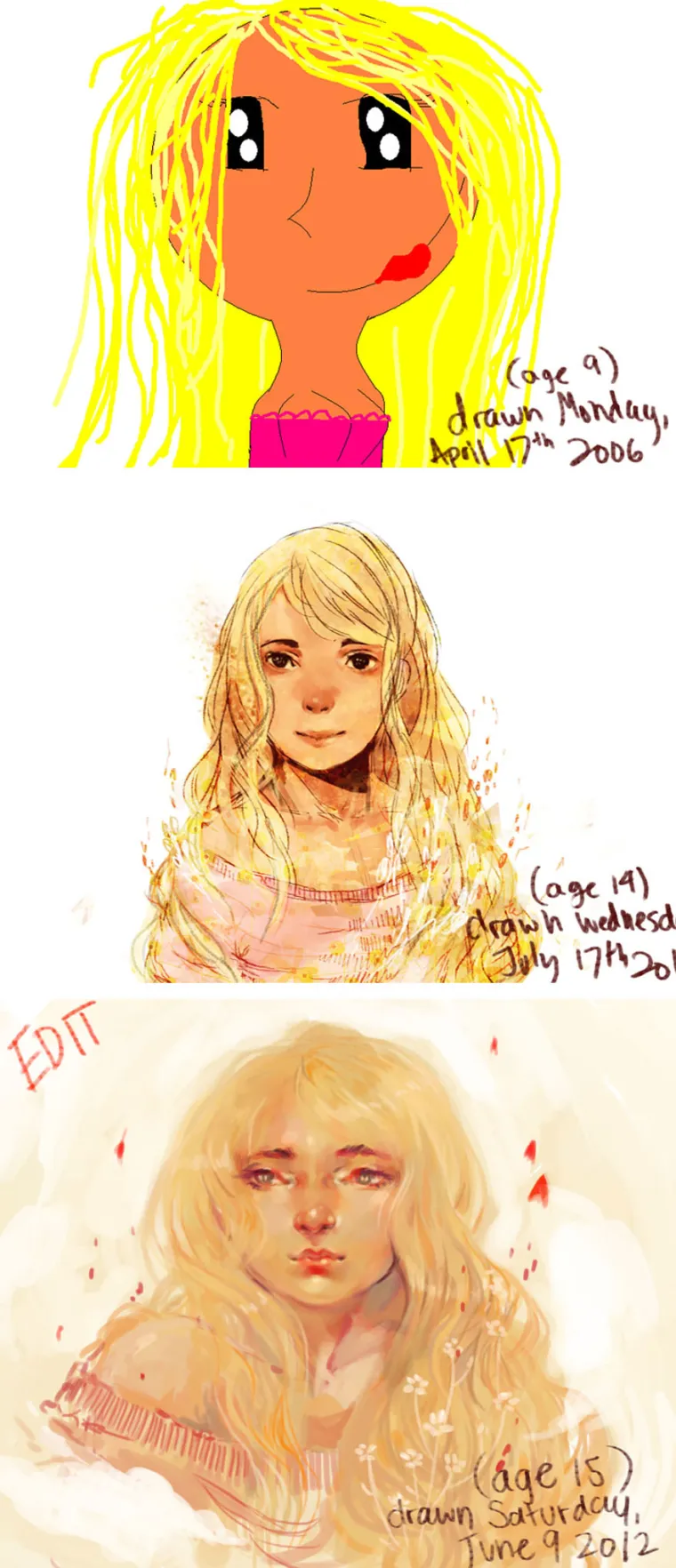 Jo&scaron; ima nade za nas: Pogledajte koliko su se promijenili radovi ovih ljudi nakon godinja crtanja